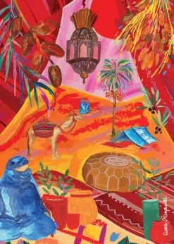 Carole Rampinetta Merzouga*Femme Animaux De La Ferme|Déco Et Objets