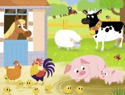 Nathan Mes Amis de la Ferme*Enfant Animaux De La Ferme|Dès 4 Ans : 21 À 30 Pièces