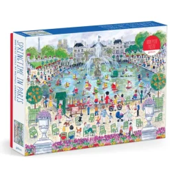 Galison Michael Storrings - Le Printemps à Paris - Puzzle de 1000 Pièces* De 1 000 Pièces|De 1 000 Pièces