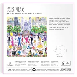 Galison Michael Storrings - Parade de Pâques - Puzzle de 500 Pièces* Carré|De 500 À 999 Pièces