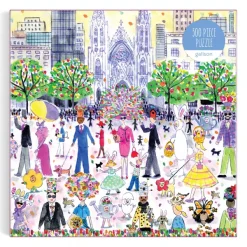Galison Michael Storrings - Parade de Pâques - Puzzle de 500 Pièces* Carré|De 500 À 999 Pièces
