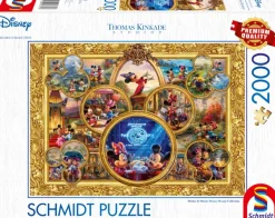 Schmidt Spiele Mickey & Minnie - Collage de Rêves*Enfant De 2 000 Pièces|De 2 000 Pièces