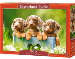 Castorland Mignons Chiots* Chiens|De 500 À 999 Pièces