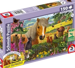 Schmidt Spiele Mignons Visiteurs dans la Prairie*Enfant À Partir De 9 Ans|Chevaux