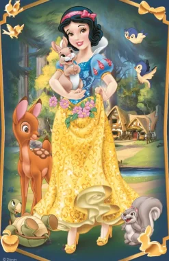 Trefl Mini Puzzle - Beautiful Princesses - Disney Princess*Enfant Puzzles Pour Enfants|Dès 6 Ans : 50 À 100 Pièces