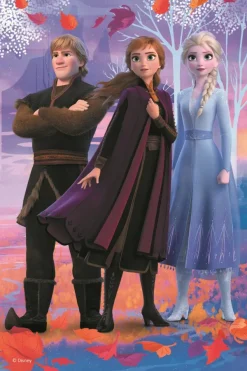 Trefl Mini Puzzle - Dans l'univers d'Anna & Elsa - Disney La Reine des Neiges II*Enfant Puzzles Pour Enfants|Dès 6 Ans : 50 À 100 Pièces