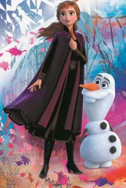 Trefl Mini Puzzle - Dans l'univers d'Anna & Elsa - Disney La Reine des Neiges II*Enfant Puzzles Pour Enfants|Dès 6 Ans : 50 À 100 Pièces