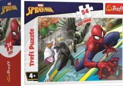 Trefl Mini Puzzle - Spider-Man*Enfant Puzzles Pour Enfants|Dès 6 Ans : 50 À 100 Pièces