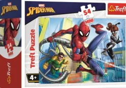 Trefl Mini Puzzle - Spider-Man*Enfant Puzzles Pour Enfants|Dès 6 Ans : 50 À 100 Pièces