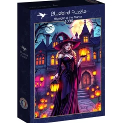 Bluebird Puzzle Minuit au Manoir*Femme Halloween|Gothiques Et Sorcières