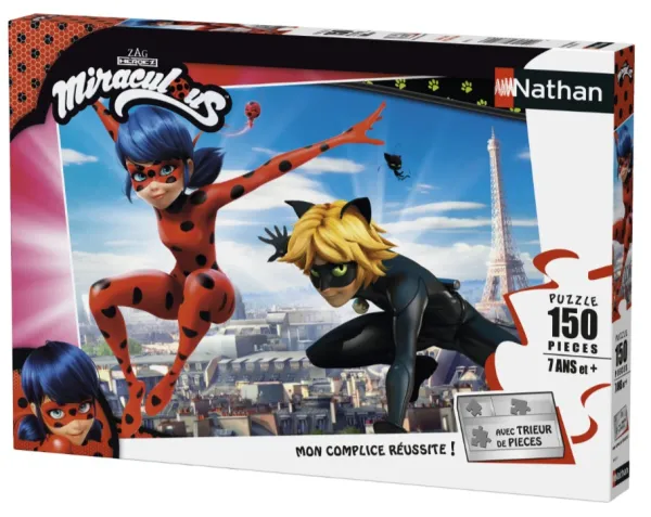 Nathan Miraculous - Lady Bug*Enfant À Partir De 9 Ans|Puzzles Pour Enfants