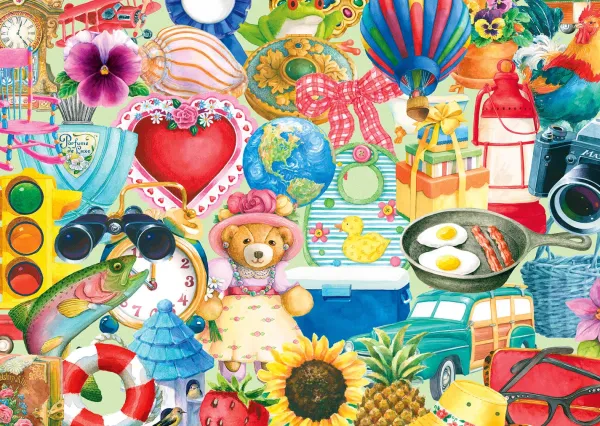 Enjoy Puzzle Miscellaneous Medley* Rétros Et Nostalgie|Déco Et Objets