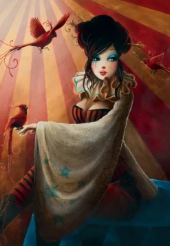 Grafika Misstigri - Misstigri - Colombine*Femme Oiseaux|Hommes Et Femmes