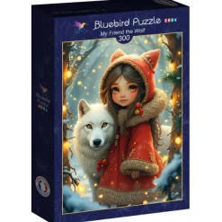 Bluebird Puzzle Mon Ami le Loup*Femme Animaux De La Forêt|Noël