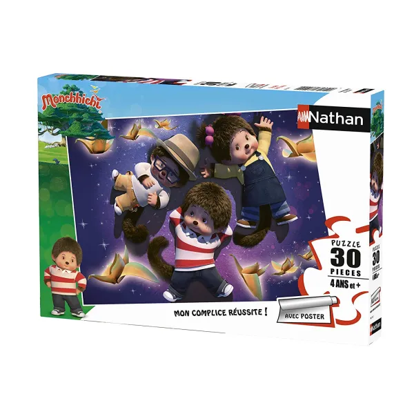 Nathan Monchichi*Enfant Puzzles Pour Enfants|Dès 4 Ans : 21 À 30 Pièces