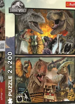 Trefl Monde Préhistorique - Universal Jurrasic World*Enfant À Partir De 9 Ans|Dinosaures