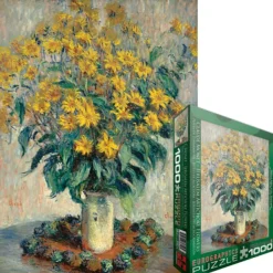 Eurographics Monet Claude - Claude Monet - Jérusalem Fleurs d'artichaut* Art|De 1 000 Pièces