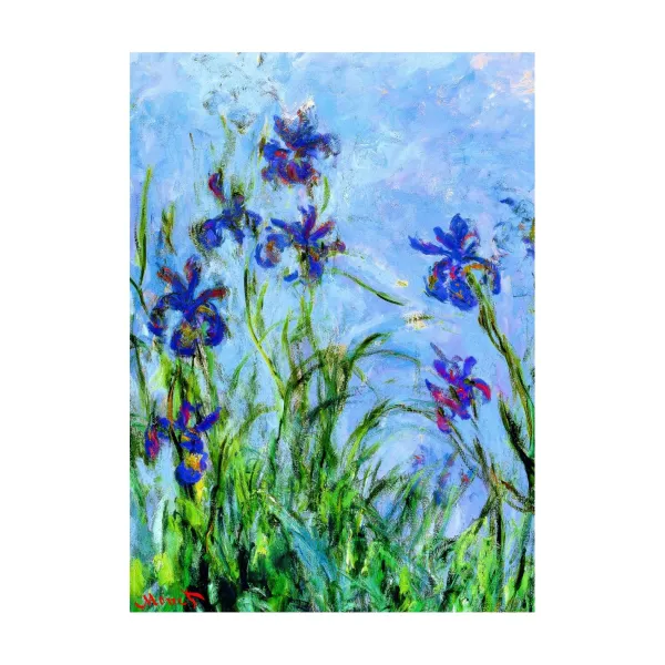Eurographics Monet Claude - Claude Monet : Iris (détail)* Art|De 1 000 Pièces