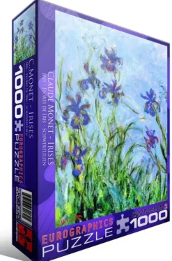 Eurographics Monet Claude - Claude Monet : Iris (détail)* Art|De 1 000 Pièces
