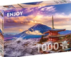 Enjoy Puzzle Mont Fuji au Printemps, Japon* Japon|Montagnes