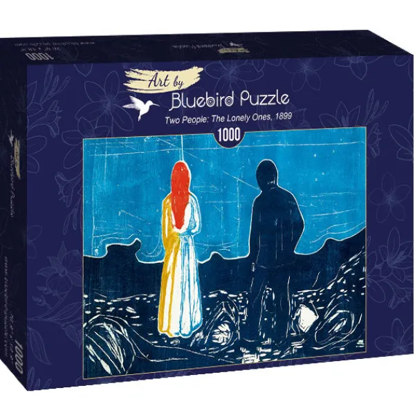 Bluebird Puzzle Munch Edvard - Edvard Munch - Two People: The Lonely Ones, 1899* Art|De 1 000 Pièces