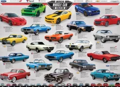 Eurographics Muscle Car Evolution* Voitures, Motos Et Camions|Collages