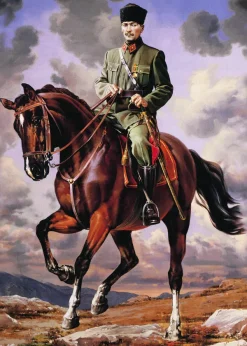 Art Puzzle Mustafa Kemal Atatürk*Femme Personnages Célèbres|Dès 9 Ans : 251 À 399 Pièces