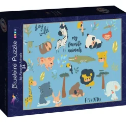 Bluebird Puzzle My Favorite Animals*Enfant Animaux Sauvages|Dès 4 Ans : 21 À 30 Pièces