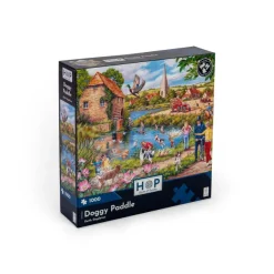 HOP - House of Puzzles Nage Du Chien*Femme Hommes Et Femmes|De 1 000 Pièces