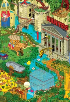 Grafika Nantes - Végétal 2* Monuments|Art