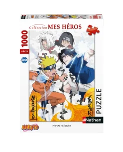 Nathan Naruto vs. Sasuke*Femme Puzzles Pour Enfants|Hommes Et Femmes