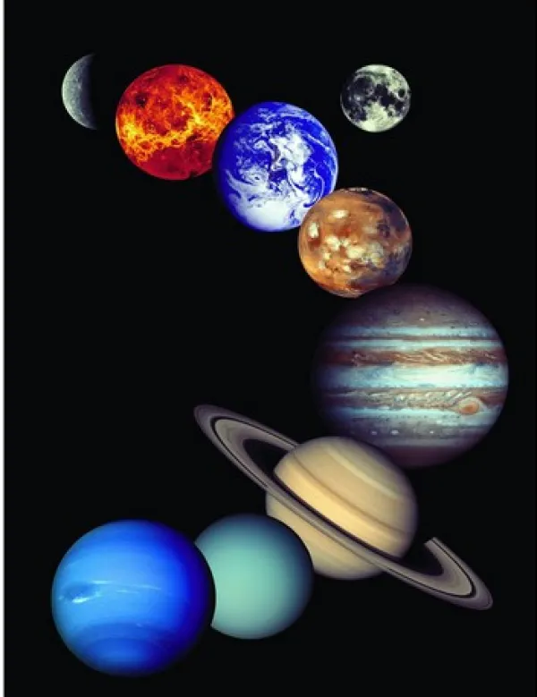 Eurographics Nasa - Système Solaire* Soleil, Lune|De 1 000 Pièces