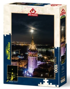Art Puzzle Neon Puzzle - Tour de Galata* Pièces Phosphorescentes|Monuments