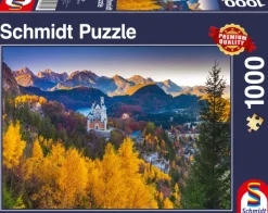 Schmidt Spiele Neuschwanstein en Automne* Châteaux Et Palaces|Forêts, Fleurs Et Jardins
