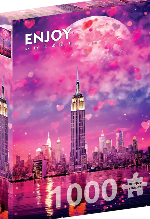 Enjoy Puzzle New York in Love*Femme Amour Et Tendresse|Villes Et Villages