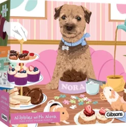Gibsons Nibbles with Nora*Femme Chiens|Humour, Satire Et Wasgij