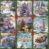Alipson Puzzle Nicky Boehme - Patchwork de Noël*Femme Déco Et Objets|Noël