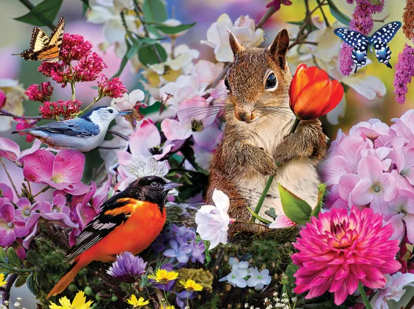 SunsOut Nid de Fleurs* Oiseaux|Animaux Sauvages