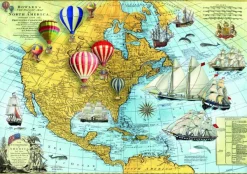 Bluebird Puzzle North America* De 1 500 Pièces|De 1 500 Pièces