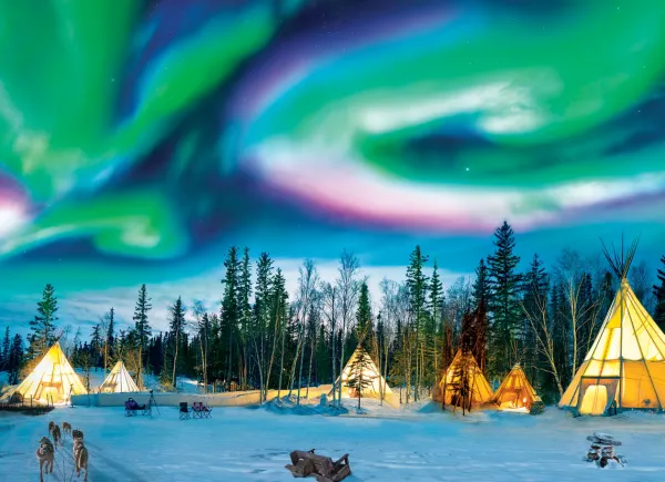 Eurographics Northern Lights - Yellowknife* Neige|De 1 000 Pièces