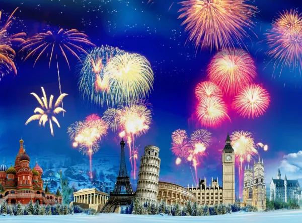 Grafika Nouvel An autour du Monde* De 2 000 Pièces|De 2 000 Pièces