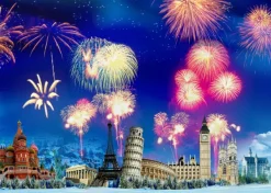 Grafika Nouvel An autour du Monde* Monuments|Collages