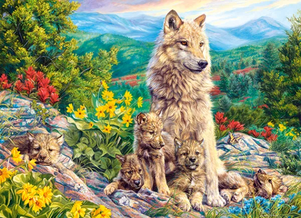 Castorland Nouvelle Génération*Enfant À Partir De 9 Ans|Loups