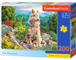Castorland Nouvelle Génération*Enfant À Partir De 9 Ans|Loups