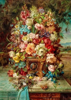 Enjoy Puzzle Nture Morte* Oiseaux|Forêts, Fleurs Et Jardins