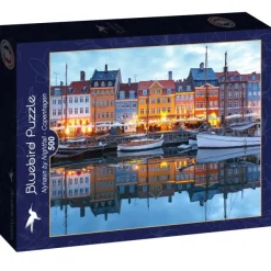 Bluebird Puzzle Nyhavn à la Tombée de la Nuit - Copenhague* Autres Pays D'Europe|Bateaux