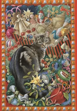 Grafika Octopussy with Christmas Decoration*Femme Chats|Noël