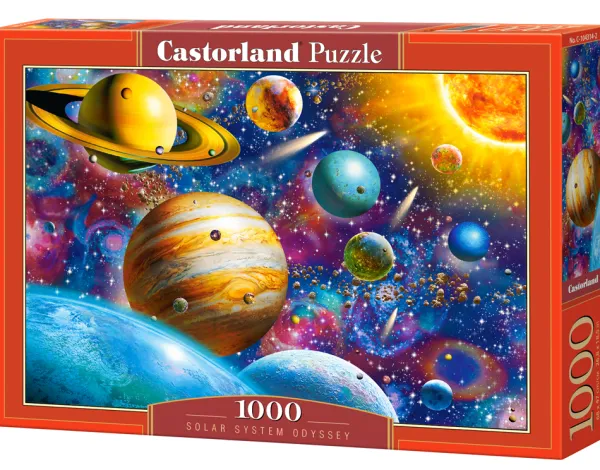 Castorland Odyssée du Système Solaire* De 1 000 Pièces|De 1 000 Pièces