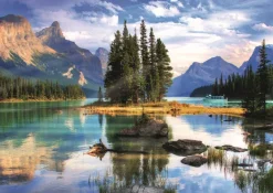 Trefl Odyssée Photographique : Spirit Island, Canada* Montagnes|Forêts, Fleurs Et Jardins