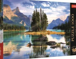 Trefl Odyssée Photographique : Spirit Island, Canada* Montagnes|Forêts, Fleurs Et Jardins